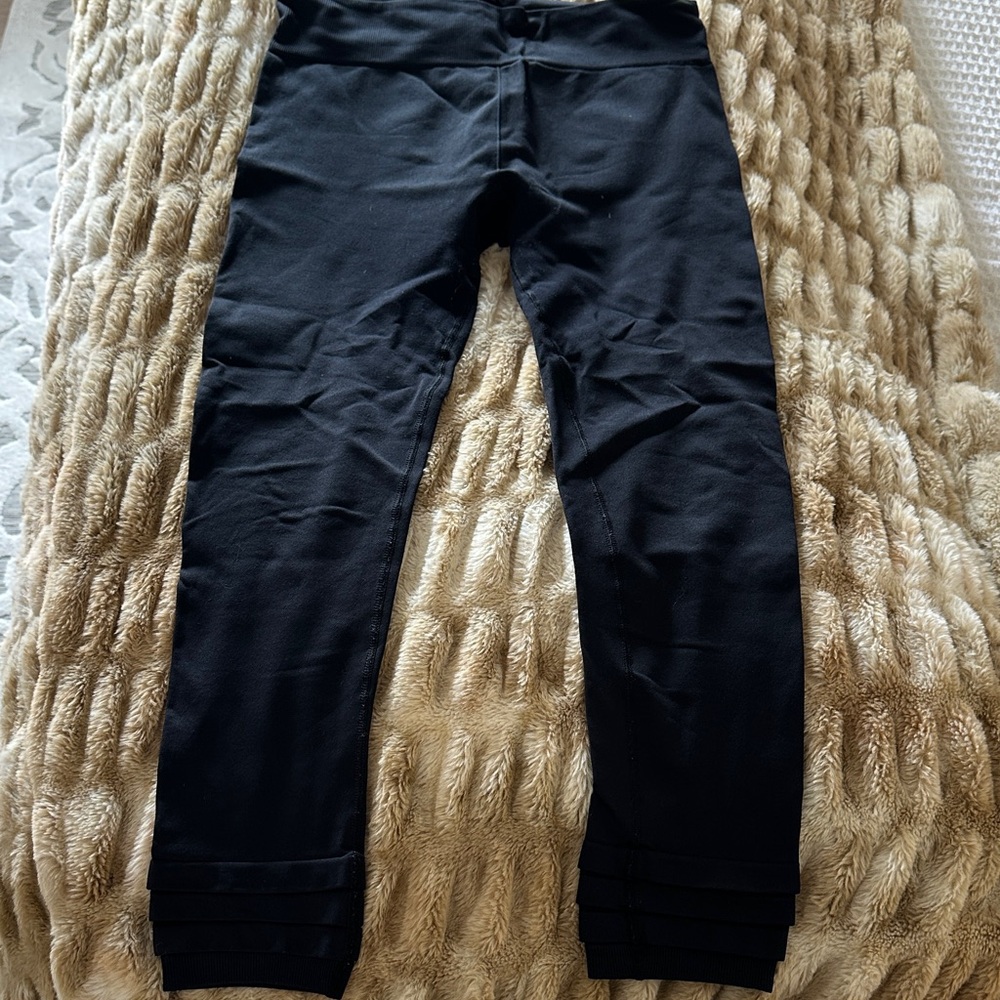 Athleta Jet Black High-Waist Leggings